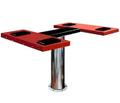 Single Post Hydraulic Car Lift H-Type Arm 1900mm Lifting Height