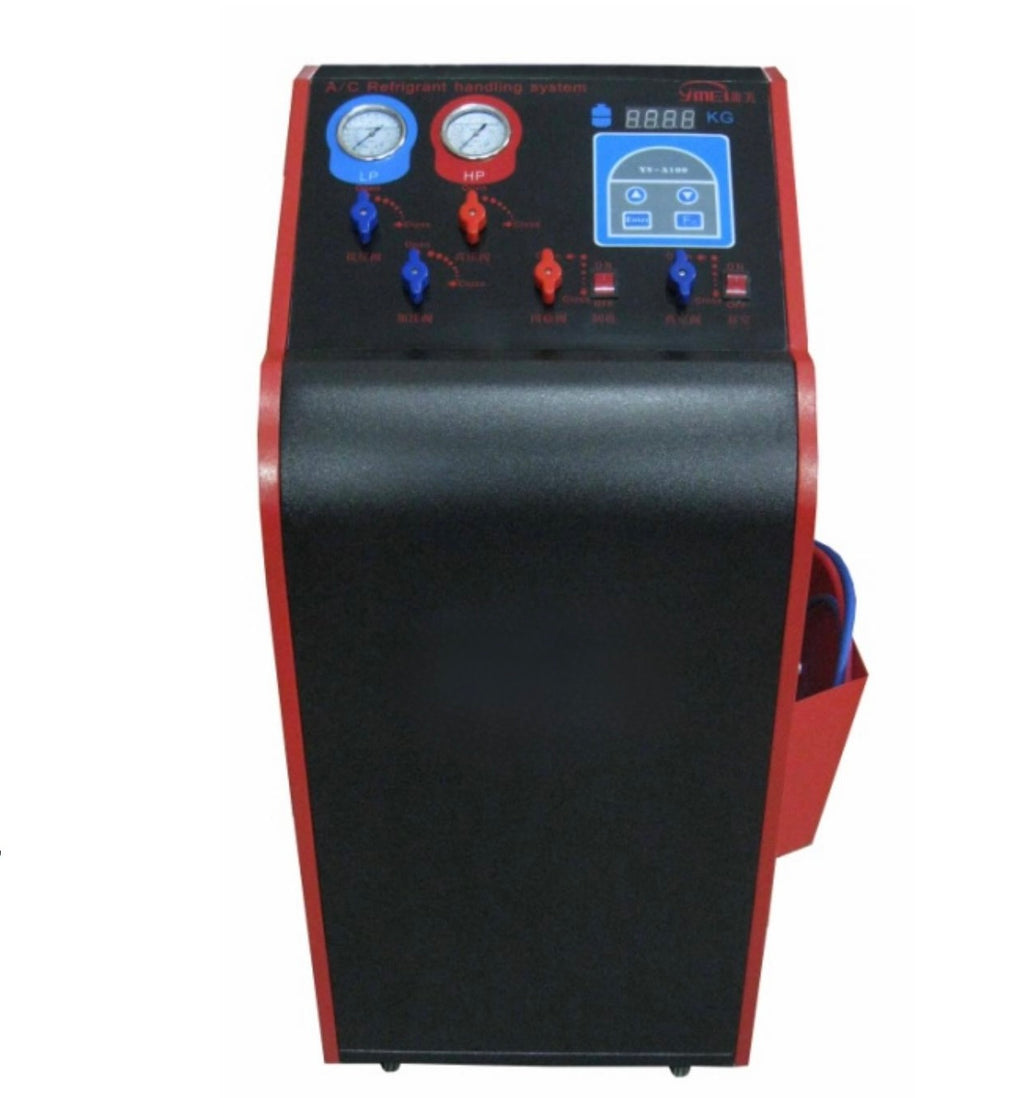 YM-A100 R134a Refrigerant Recovery & Charging Machine for Automotive A/C Service