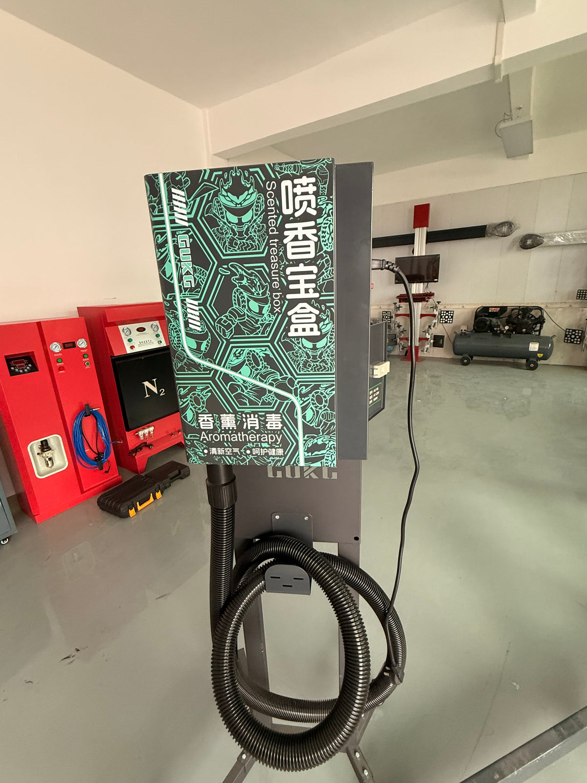 Car Wash Shop Automatic Aroma Diffuser & Ultrasonic Dry Fog Machine