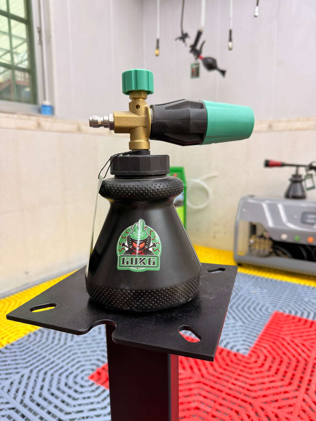 Pneumatic Car Detailing Tornado Gun Interior Cleaning & Foaming Spray Gun