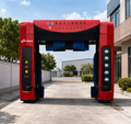 Fully Automatic Gantry Car Wash Machine 24-Hour Unattended 5-Brush System